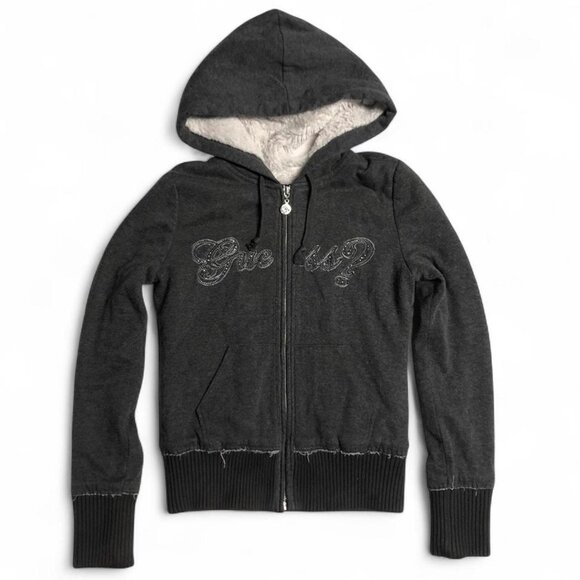 Guess Sherpa Zip-Up Hoodie - Picture 3 of 6
